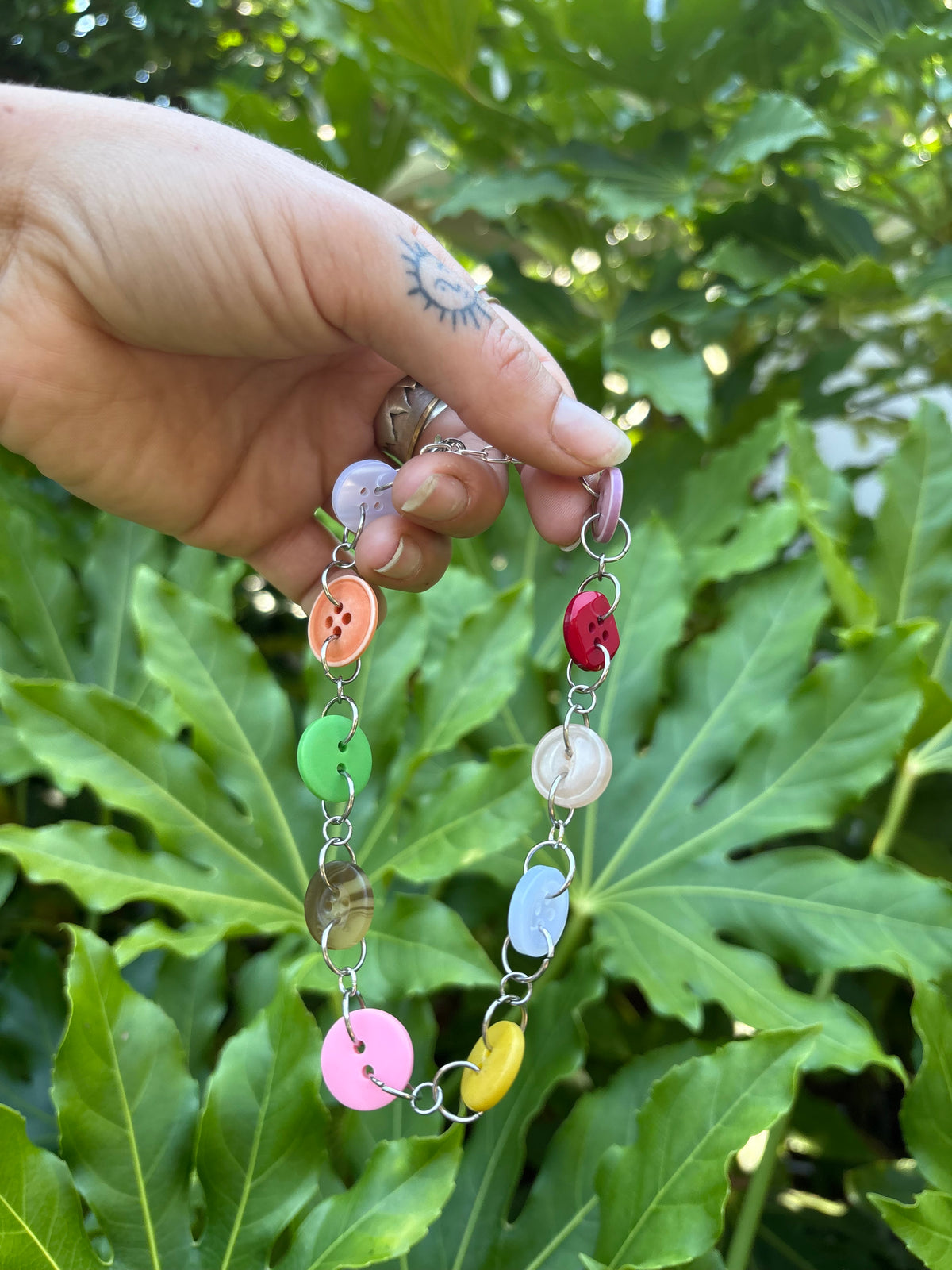Button Anklet