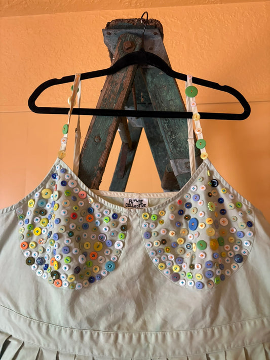Button Bikini Dress