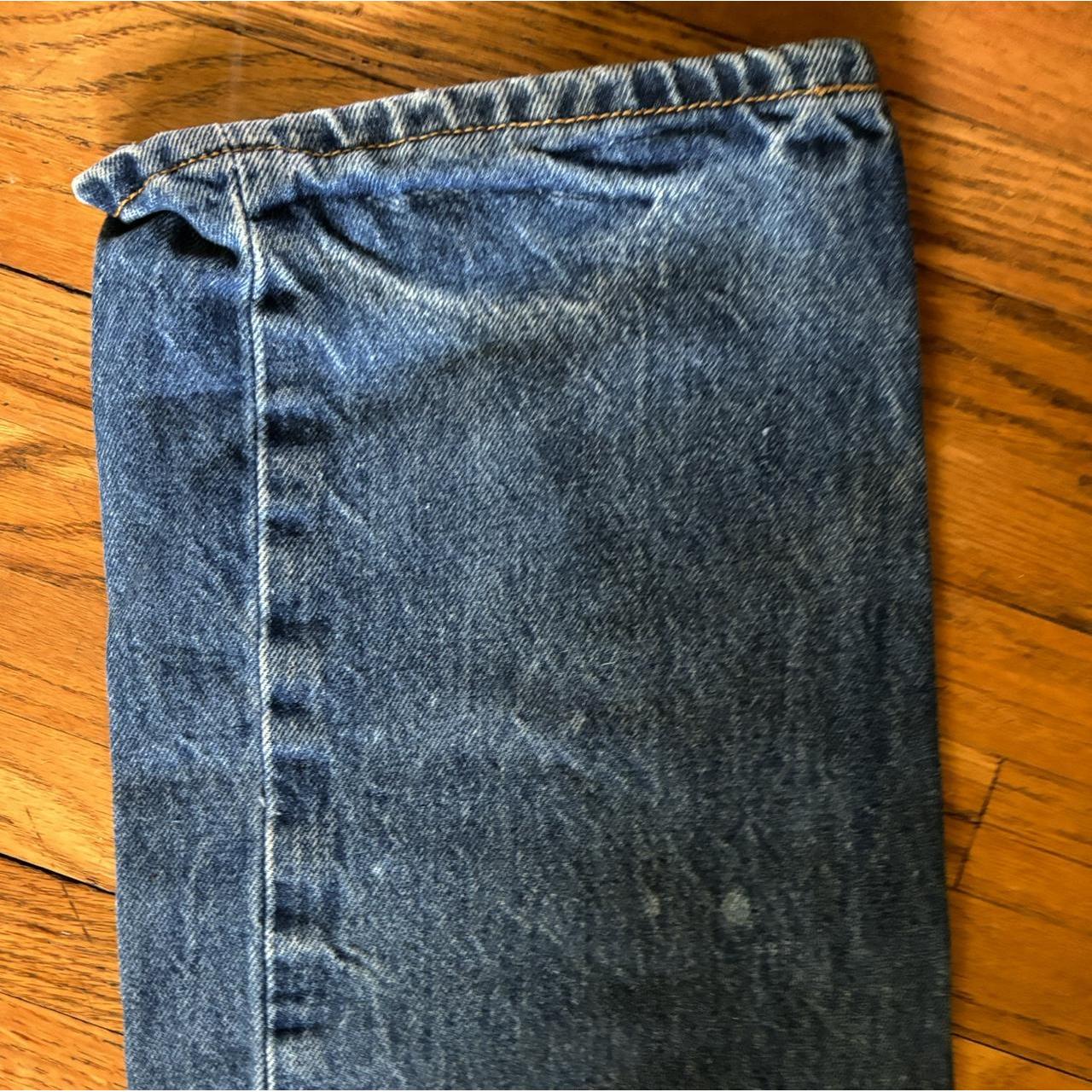 vintage embroidery levis