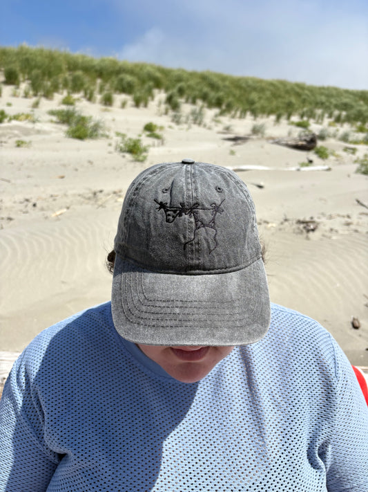 Embroidered Bikini Hat