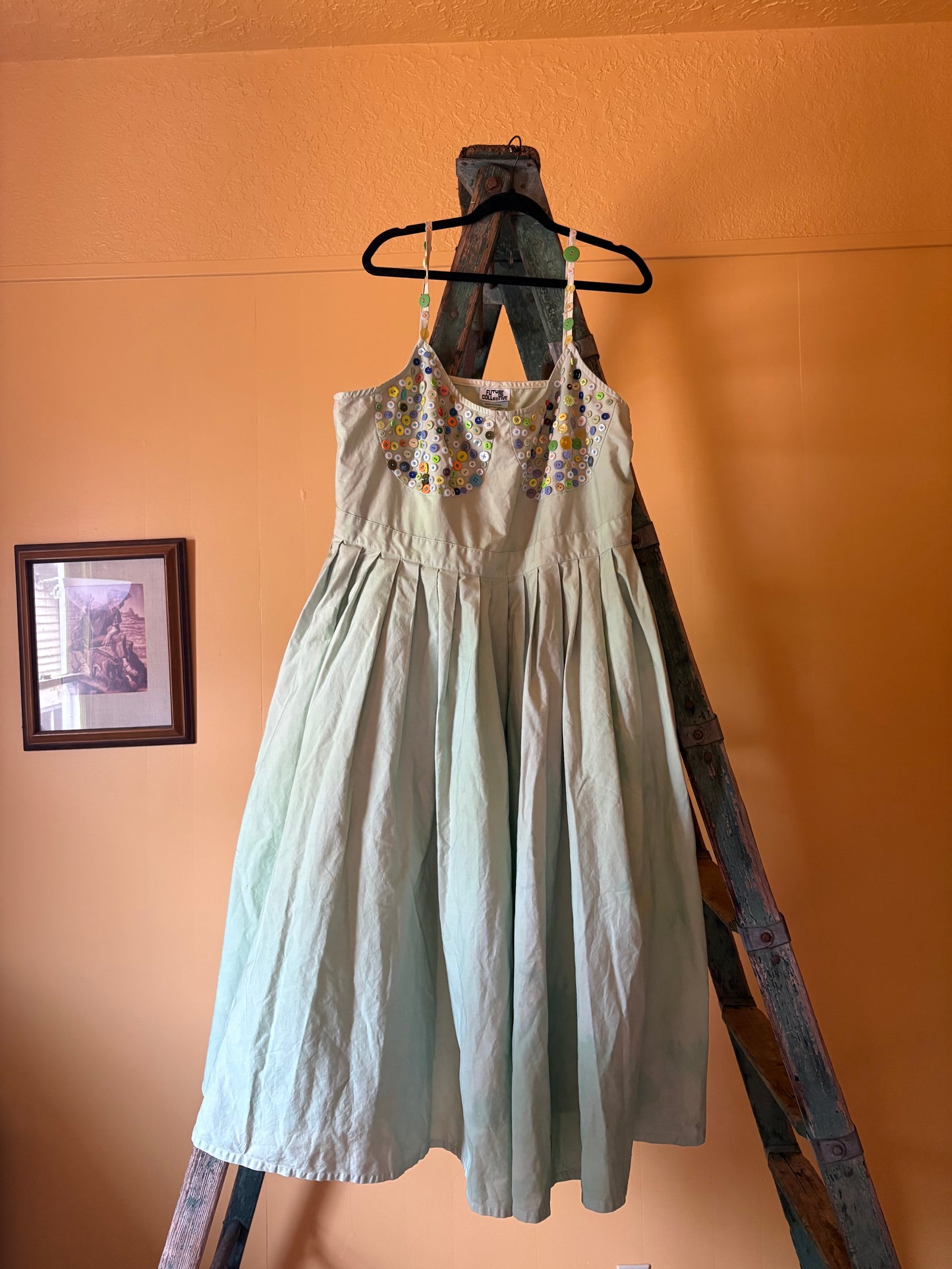 Button Bikini Dress