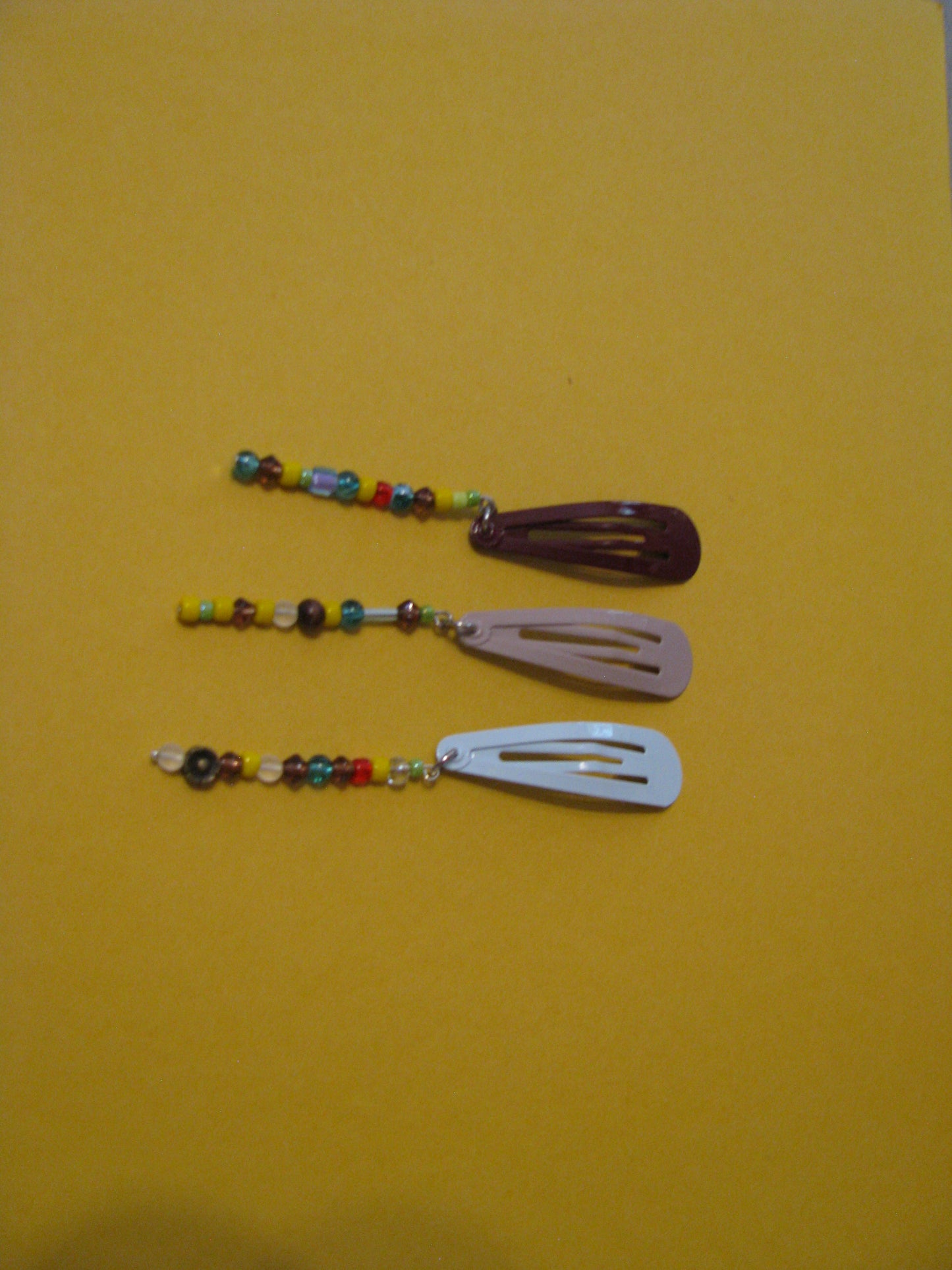 Beaded Clippies Set
