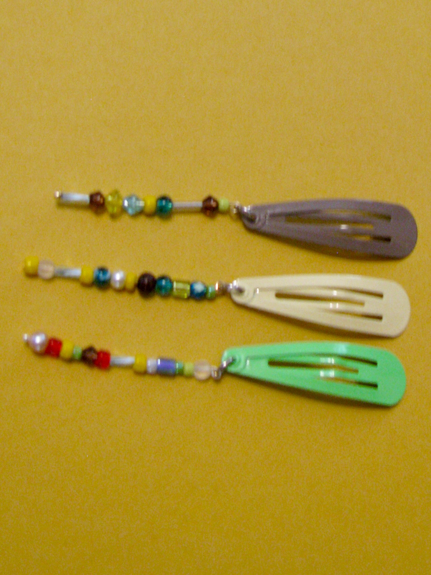 Beaded Clippies Set