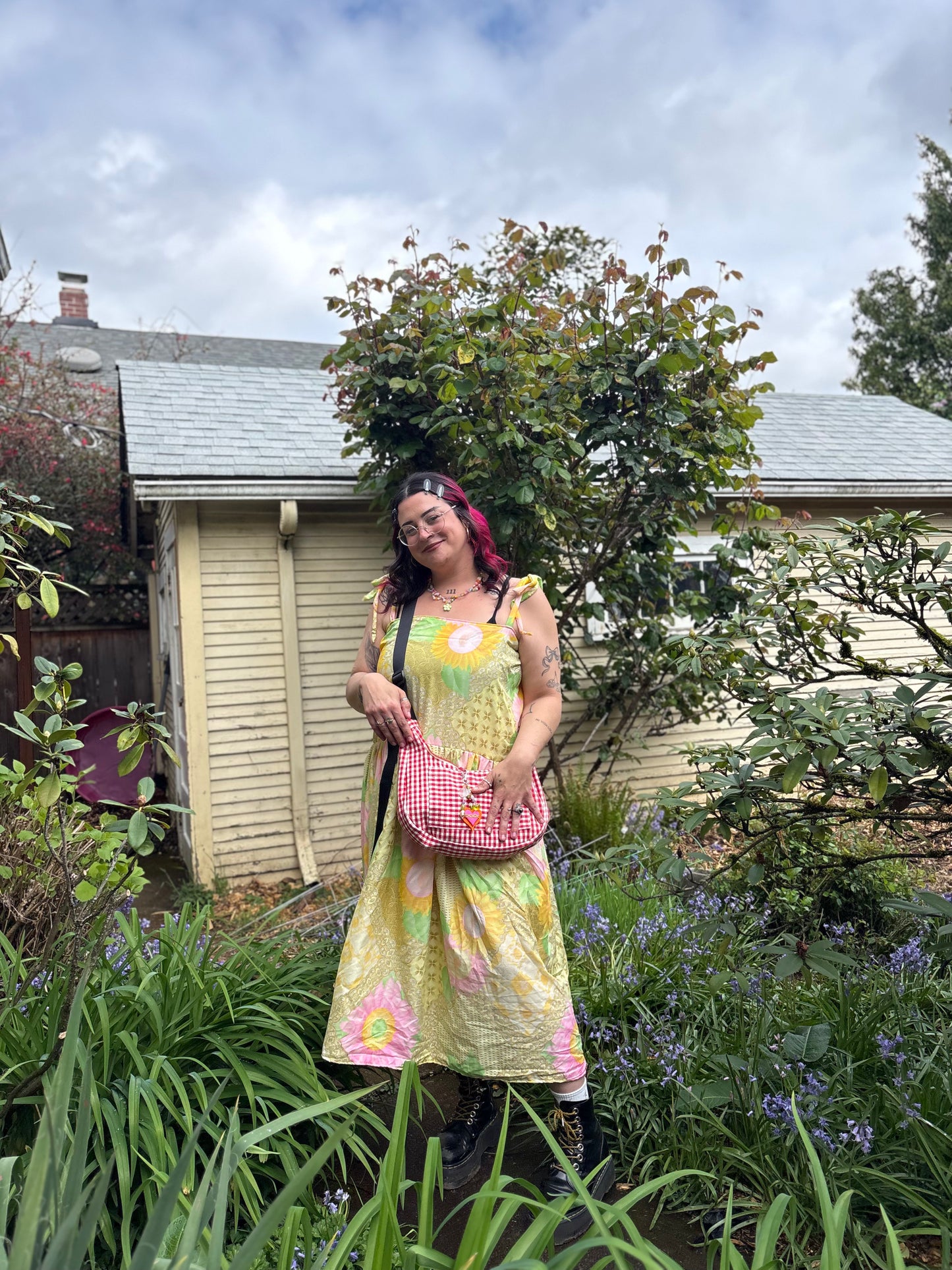 Yellow Patterned Sundress