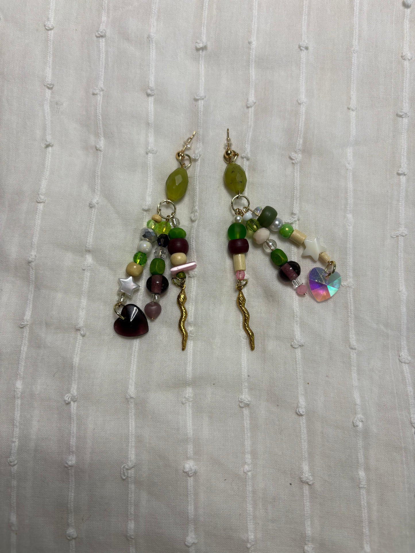 Snake! Charm Earrings