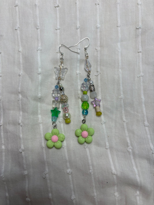 Tea Garden Charm Earrings