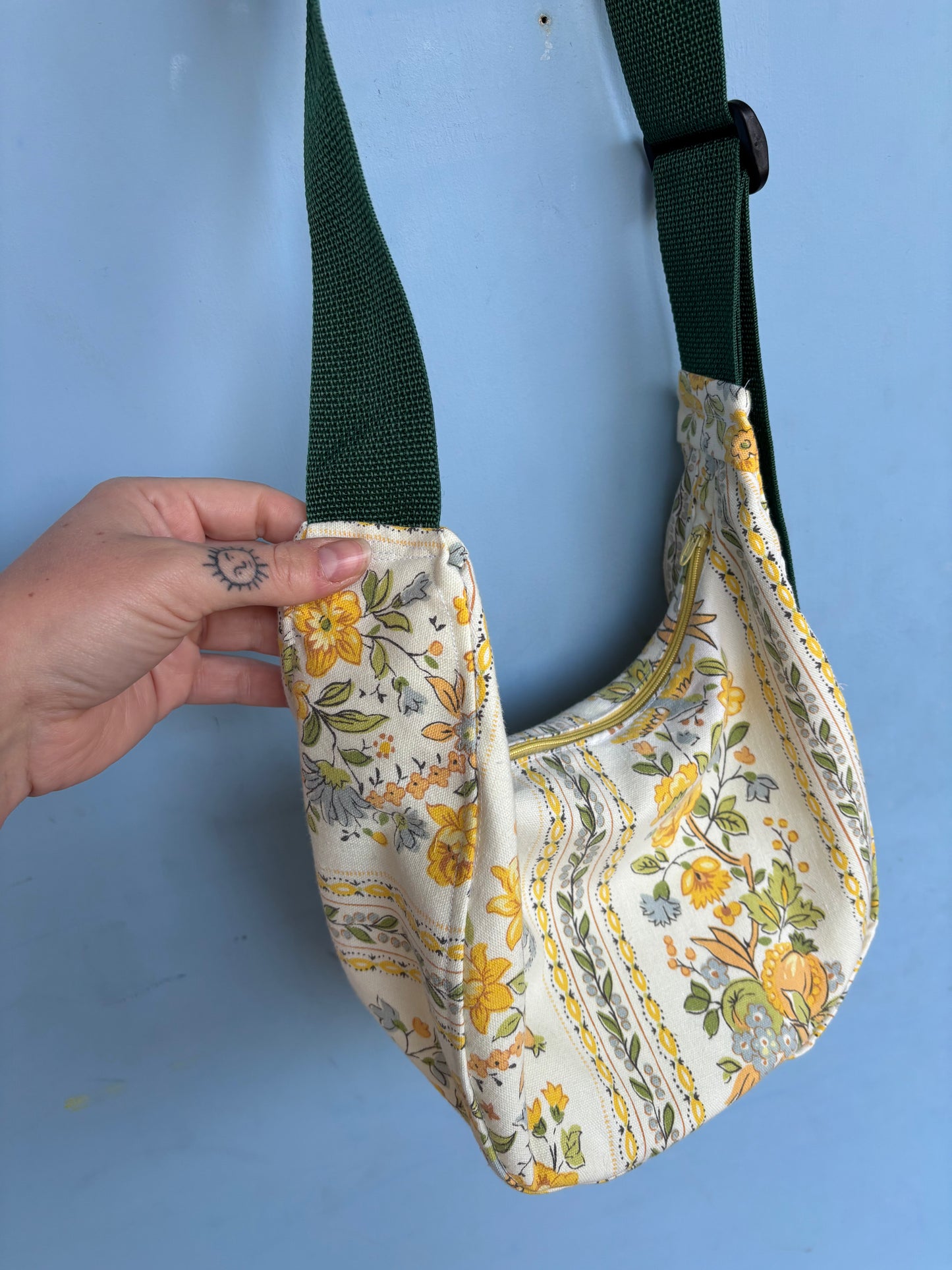 Handmade Crescent Bag