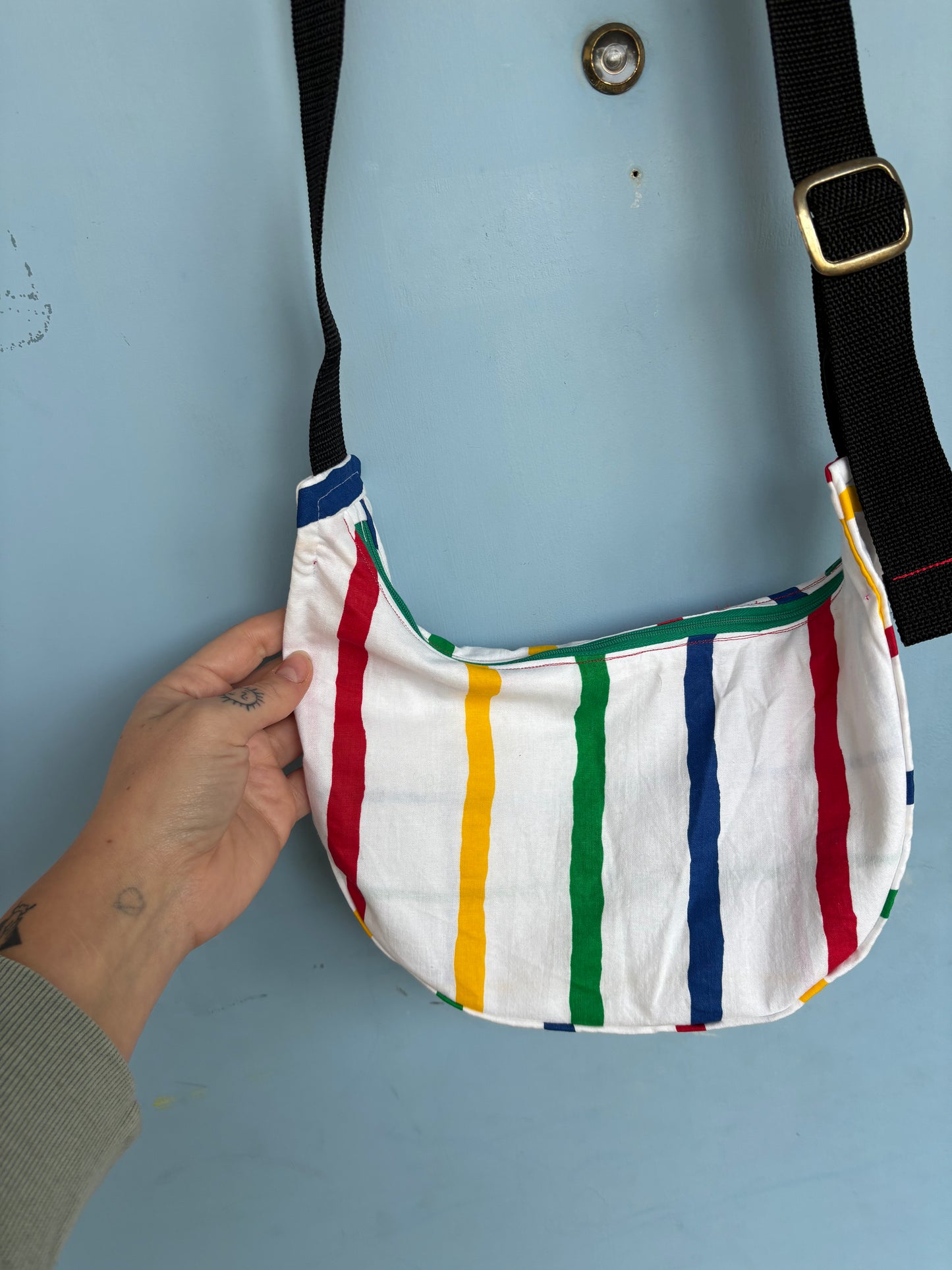 Colorful - Handmade Crescent Bag