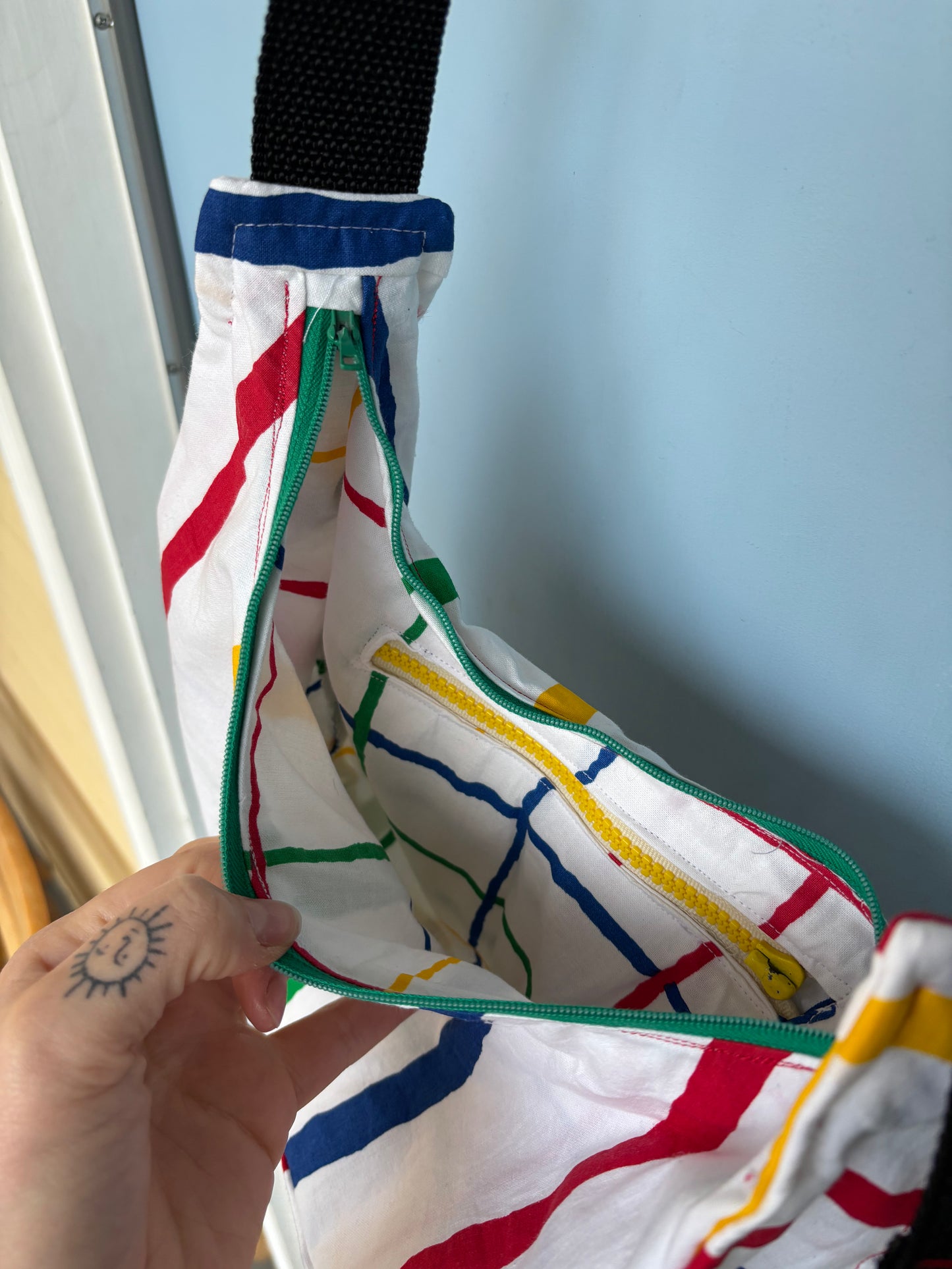 Colorful - Handmade Crescent Bag