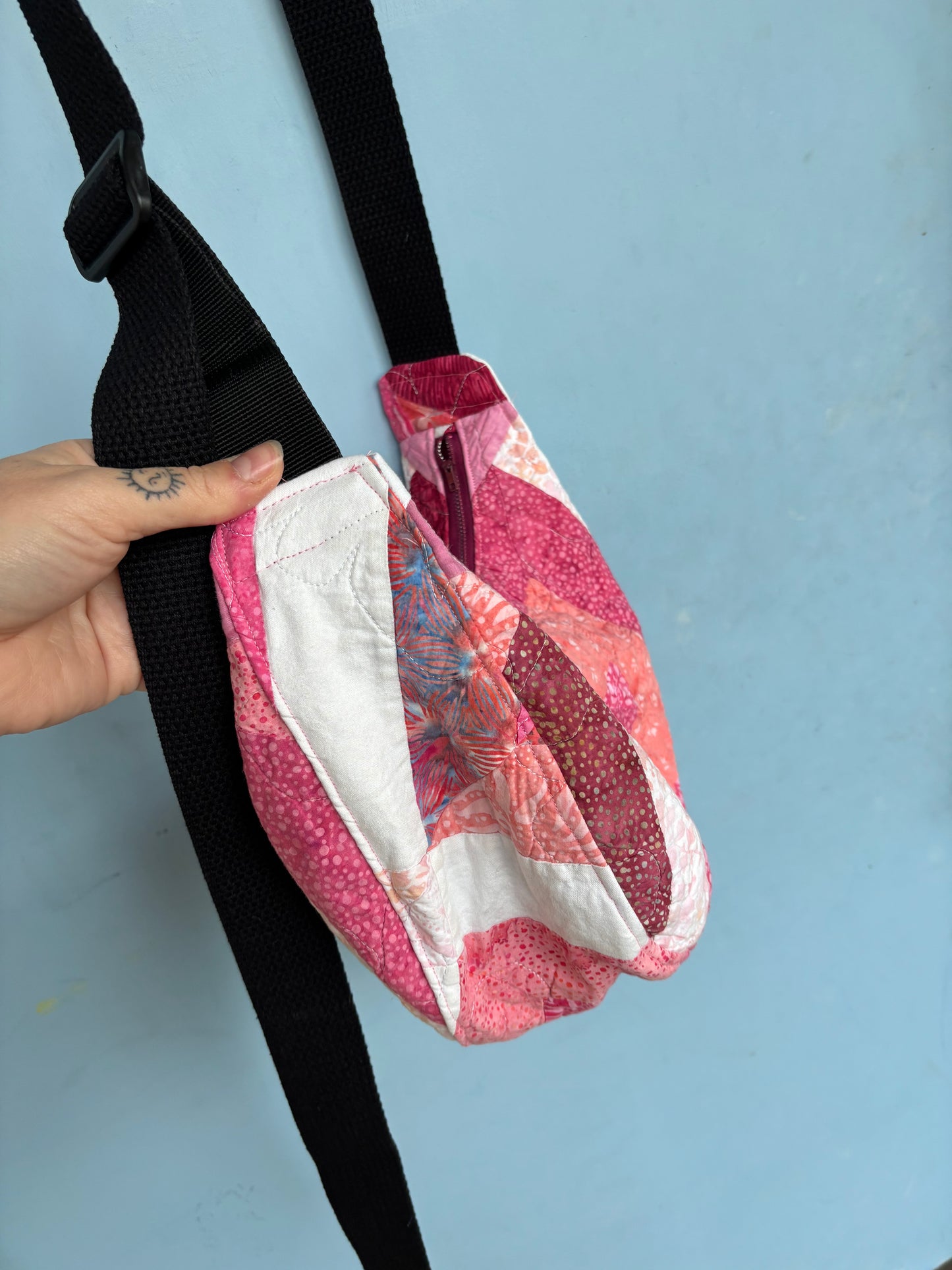 Quilt - Handmade Crescent Bag