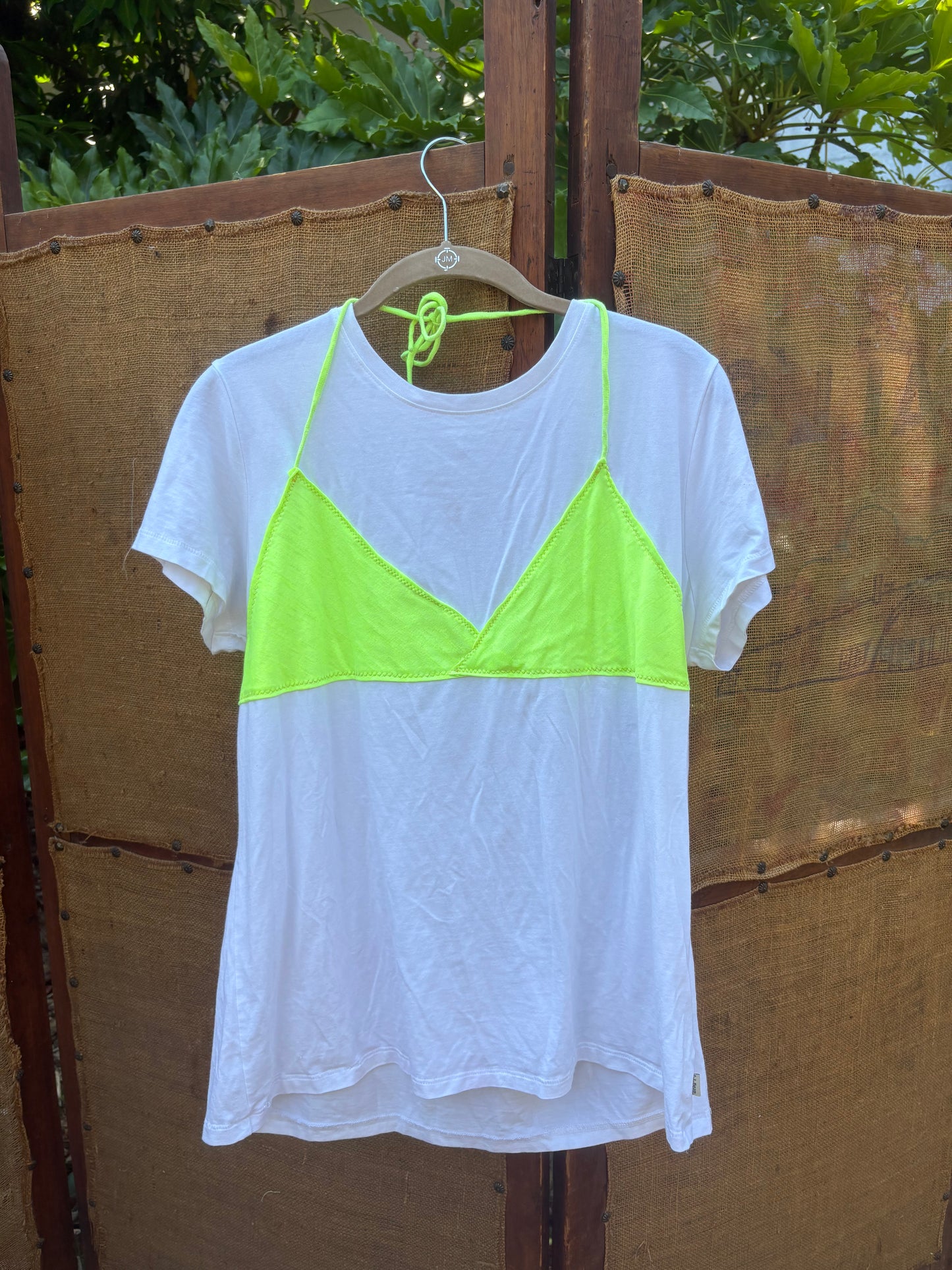 Upcycled Bikini Tee
