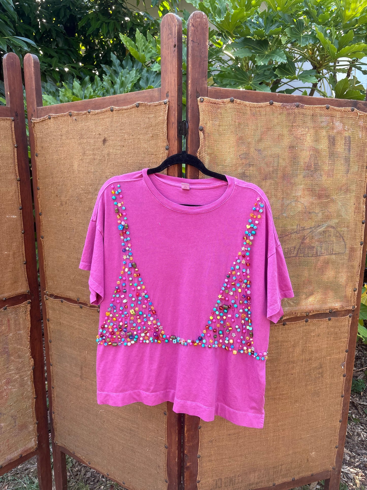 Upcycled Bikini Tee