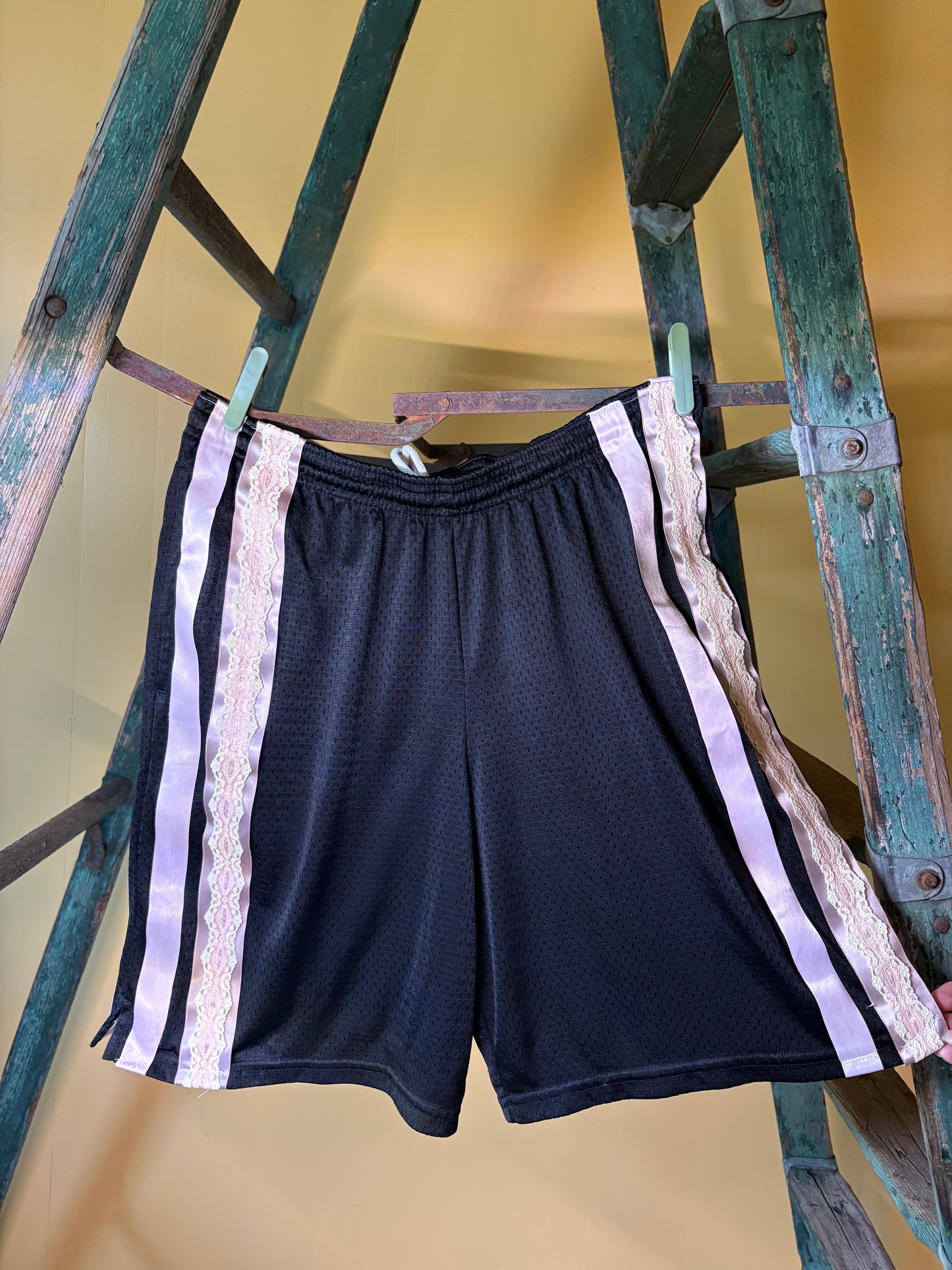 Upcycled Basketball Shorts