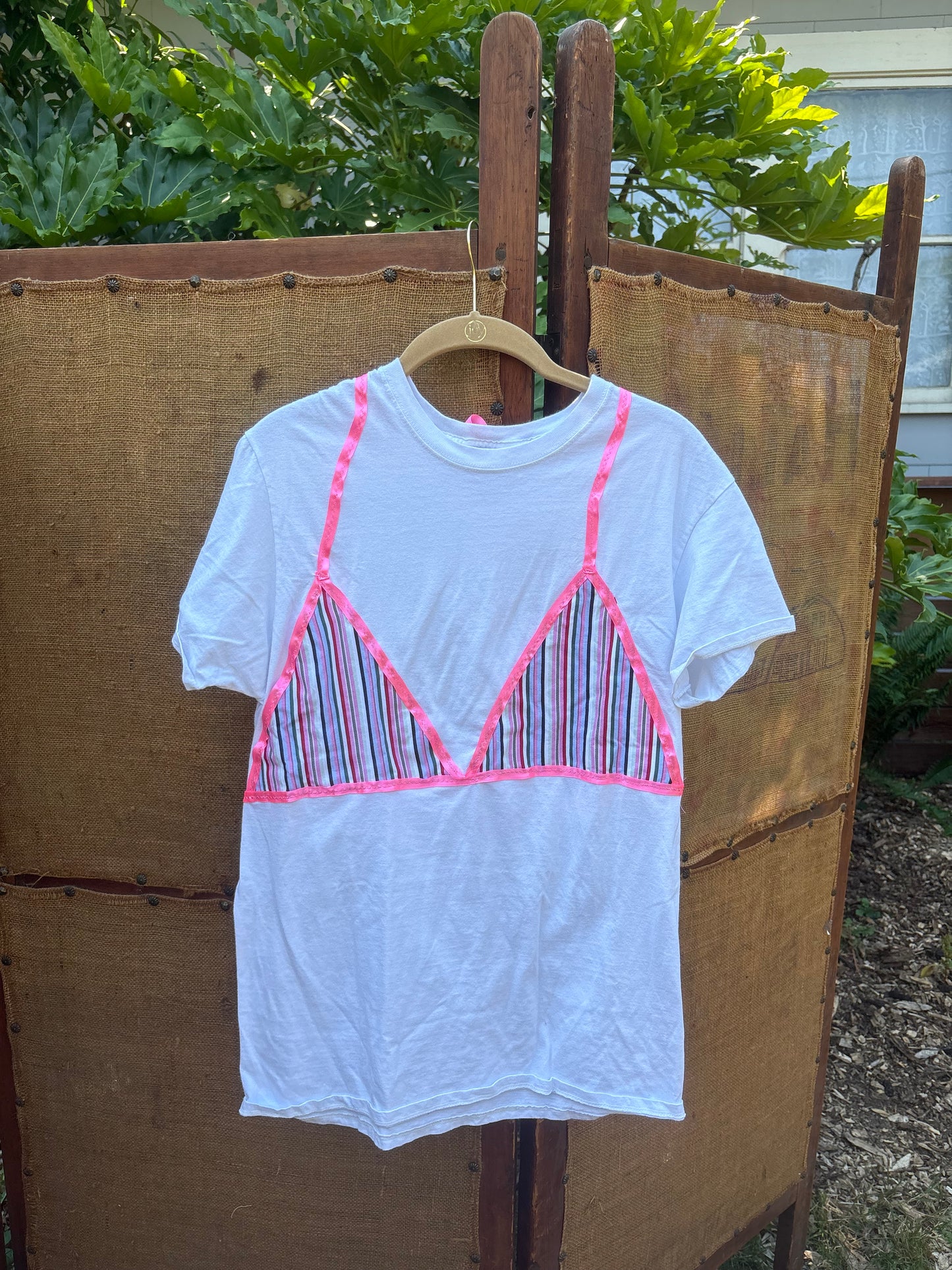 Upcycled Bikini Tee