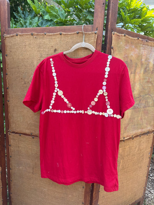 Upcycled Bikini Tee