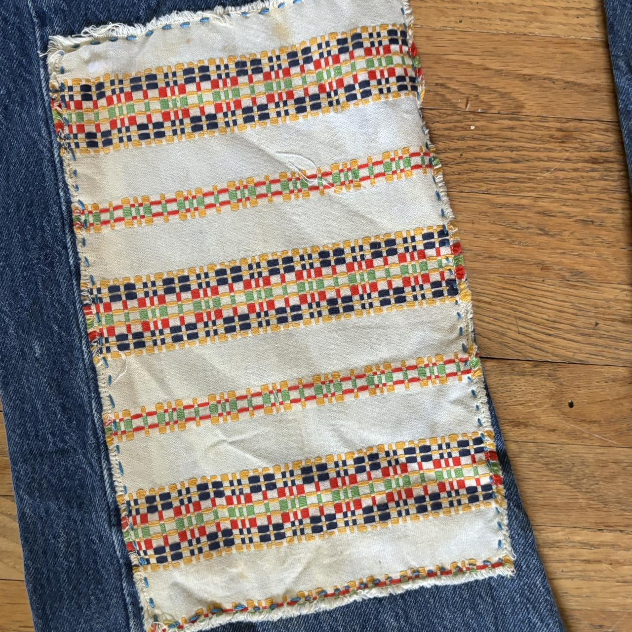 patched levis